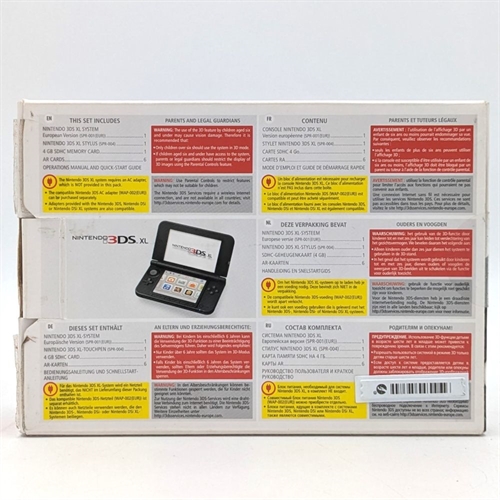 Nintendo 3DS XL - Silver and Black - Console - SNR SEF111958993 (B Grade) (Used)